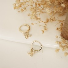 Altıntaş Arı Altın Halka Küpe