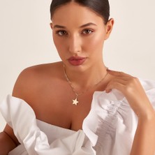 Altıntaş Ataş Zincirli Yıldız Altın Kolye