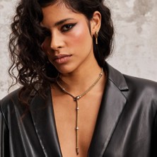 Altıntaş Hasırda Yılan Altın Kolye