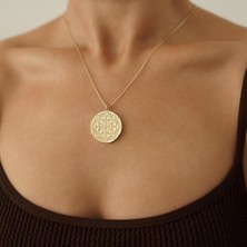 Altıntaş Türk Motif Altın Kolye
