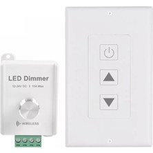 Unfathomable DC12V-24V 10A Tek Renkli LED Şerit (U1) Için Dokunmatik Uzaktan Kumandalı Kablosuz LED Şerit Dimmer (Yurt Dışından)