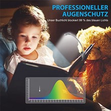 Unfathomable Okuma Lambası Kitap Kelepçesi, 3 Renk Sıcaklığı ve Kısılabilir Dokunmatik Anahtarlı 9 LED Kelepçe Lambası, USB Şarj Edilebilir (Yurt Dışından)