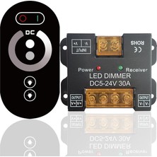Unfathomable Rf 30A Dokunmatik DC12V DC24V Tek Renkli Denetleyici LED Işıklar Için LED Dimmer (Yurt Dışından)