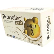 Prenelac Omega 30 Soft Jel Kapsül Multivitamin Multimineral