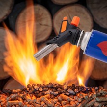 Çakmaklı Turbo Torch Kartuş Pürmüz + 1 Adet Golf Kartuş 395 ml / (5 kg Fame Çam Peleti  6 mm - Dumansız Hediye)