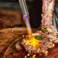 Çakmaklı Turbo Torch Kartuş Pürmüz + 1 Adet Golf Kartuş 395 ml / (5 kg Fame Çam Peleti  6 mm - Dumansız Hediye)