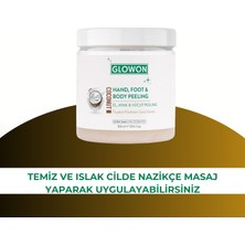 Glowon El, Ayak ve Vücut Peelıng Tropikal Hindistan Cevizi Esintisi 300 ml