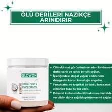 Glowon El, Ayak ve Vücut Peelıng Tropikal Hindistan Cevizi Esintisi 300 ml