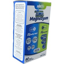 Nbt Life Tıme Magnezyum 60 Kapsül
