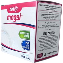 Nbt Life Magsı 90 Kapsül Magnezyum Sitrat Piridoksal 5 Fosfat