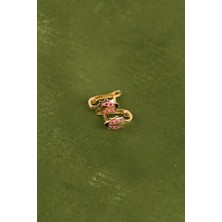 ÇGK KUYUMCULUK Uğur Böceği Çocuk Altın Küpe CGKKP0124