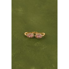 ÇGK KUYUMCULUK Taşlı Çocuk Altın Küpe CGKKP0133