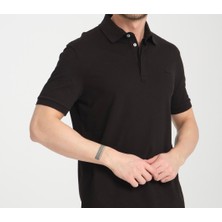 Lacoste  Polo Paris  Siyah Regular  Kısa Kol