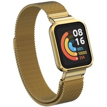 Techno Guru Mi Watch Lite Katlanabilir Metal Kordon KRD58