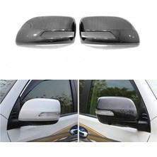 Toyota Prado Uyumlu 150 2018 Sonrası Ayna Kapağı Abs (Plastik) Siyah