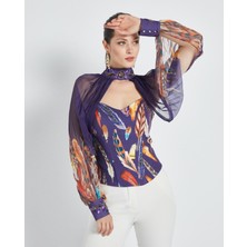 Işleme Detaylı Bolero ve Büstiyer Takım - Çıkarılabilir Bolero - Modern ve Şık - Özel Gün ve Davetler Için Takım