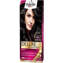 Palette 1.0 Siyah Deluxe Saç Boyası Krem Formda Canlı Renkler ve Kalıcı Etki Sunar