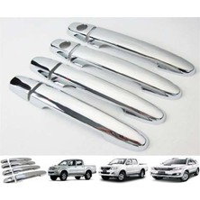 Toyota Hilux Uyumlu Vigo 2005 2015 Kapı Kolu Abs (Plastik) Siyah