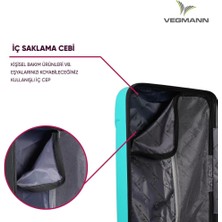 Bambus Home Vela Kırılmaz Dayanıklı  Valiz & Bavul