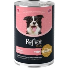 Reflex Plus Sos Içinde Somonlu Yetişkin Konserve Köpek Maması 400 gr