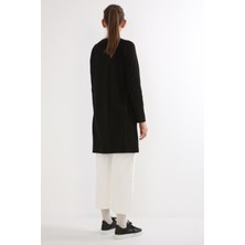 ALLDAY Siyah-Büyük Beden Süprem Sweat Tunik