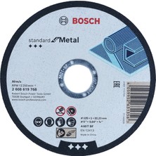 Bosch Sdmetal Kesme Taşı 125*1,0 mm Düz -Bosch Line