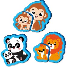 6-16 Ay Ilk Pofidik Puzzle - Orman Hayvanları