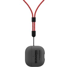 Skinarma Airpods 4 Kılıf Skinarma Pu Deri Tasarımlı Spunk Kulaklık Kılıfı Koyu Yeşil