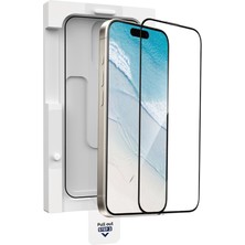 Wiwu Apple iPhone 16 Pro Max Wiwu GT-020 Titan Ekran Koruyucu Şok Emici Hibrit Polimer Hd Uygulama Aparatlı