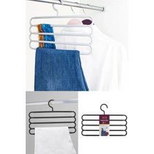 Omilife Pantolon Askısı Çok Katlı ve Kaydırmaz Tasarım Gardırop Düzenleyici