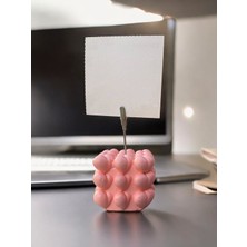 Perazayn Sevgiliye Pembe Kalpli Bubble Fotoğraf Not Tutucu
