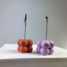 Perazayn Bubble Not Tutucu 2'li Set ( Meşe - Lila )