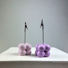 Perazayn Bubble Not Tutucu 2'li Set ( Pembe - Lila )