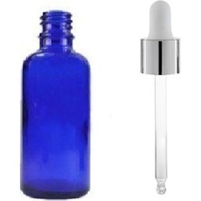 Zylan Ambalaj 10  ml Mavi Cam Da mlalıklı Şişe