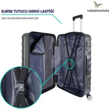Bambus Home Delphin Kırılmaz Dayanıklı  Valiz & Bavul