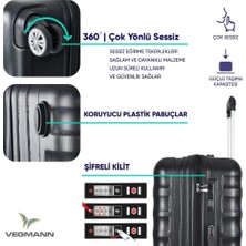 Bambus Home Delphin Kırılmaz Dayanıklı  Valiz & Bavul
