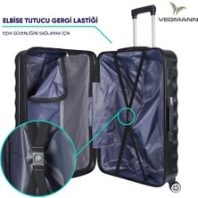 Bambus Home Delphin Kırılmaz Dayanıklı  Valiz & Bavul