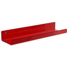 Trend Pleksi Transparan Bordo Duvar Raf (50 cm  x 10 cm )