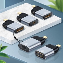 Journeyman1 Type-C Erkek - Dişi HDMI Uyumlu Adaptör Type-C Kablosu (Yurt Dışından)