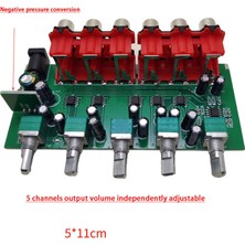 1-In-5-Out Hifi Stereo Rca Ses Ayırıcı/seçici Ton Kutusu Abd Fişi (Yurt Dışından)