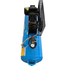 Power 200 Lt Döküm Kafalı Yağlı Pistonlu Kompresör 220 V Monofaze şehir elektriği, 3 Hp, 2 Piston, 8 Bar