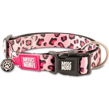 Max Molly Smart Id Leopard Pink Boyun Tasması Small