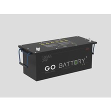 Go Battery Marine 24V 100AH Lifepo4 Lityum Akü