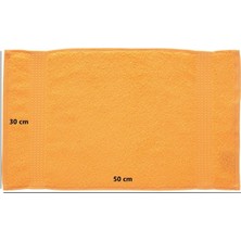 Tomurcuk %100 Pamuk 6'lı Mutfak Havlusu | 30X50 cm | Turuncu