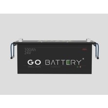 Go Battery Marine 24V 100AH Lifepo4 Lityum Akü