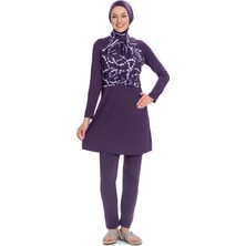 REMSA Likralı Tam Kapalı Mayo 259-23 Mor