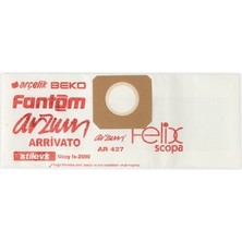 Arzum Arrivato Yıkamalı Kağıt Torba 10 'lu 10018873