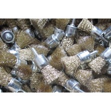 jingliang Shop B Çelik Tel 12X6MM Başlık: 6mm Çaplı Kolu Olan Pas Çıkartma Deburring Elektrikli Taşlama Tekerleği Paslanmaz Çelik Tel Fırça Dosyası NO.C0217 (Yurt Dışından)