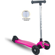 Tois Colorwase LED Işıklı 4 Kademe(50-65 Cm) Ayarlanabilir 3 Tekerlekli Scooter