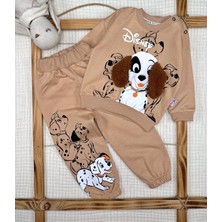 Erkek Bebek Disney Dalmaçyalı Köpek Alt Üst Takım